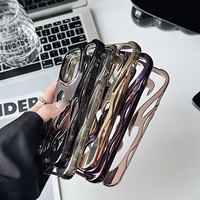 Funda de teléfono moderna con disipación de calor para iPhone 17 16 Pro Max y cubierta minimalista anticaída para Apple 13 14 15