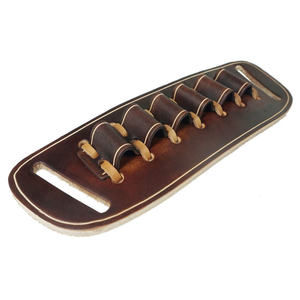 Cinturón Portamunecas de Cuero Genuino Marrón de Lujo, Hecho a Mano, Portátil, Moderno, para Caza, con Logotipo Personalizado, Venta al Por Mayor - Product Image 6