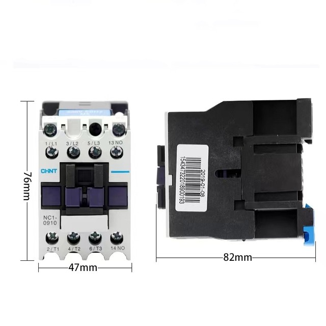 Chint Contactor air Conditioning Contactor NC1-0910 1210 1810 2501 3201 AC220V/380V/480V/660V Ac Coil Contactors China