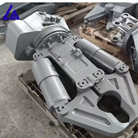 Cisaille hydraulique pour béton, pour couper les débris mixtes, faible bruit, haute efficacité, fonctionnement dans les espaces restreints, compatible avec les excavatrices R380 DH130 DH220