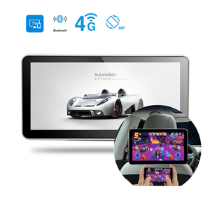 شاشة راديو ستريو تعمل باللمس تلفاز سيارة أندرويد يونيفرسال - تلفاز ذكي محمول متعدد الوظائف 10 بوصة للسيارة لشاشة مسند الرأس - Product Image 1