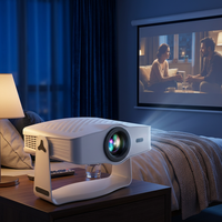 Meilleures ventes en stock, projecteur 1080P, Android 14, projection courte, OEM 4K, home cinéma intelligent, mini projecteur portable Android