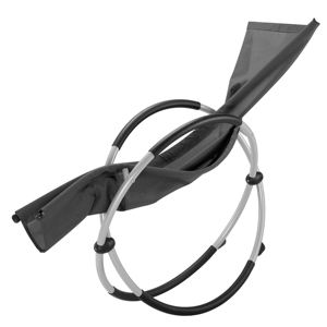 كرسي استرخاء خارجي جديد قابل للطي بدون جاذبية مع مسند للرأس، كرسي حديقة للاسترخاء - Product Image 5