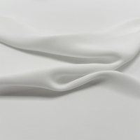 Tissu satiné effet soie GCW-8070-S30, 100% polyester, satin acétate, doux et brillant, pour robe de mariée.