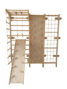 Structure d'escalade intérieure, rack de fitness et ensemble d'aventure avec planches en <span class=keywords><strong>bois</strong></span> pour la maison - Product Image 3