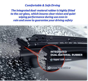 Accesorios para Autos, Proveedores de Escobillas Limpiaparabrisas Híbridas, Repuestos para <span class=keywords><strong>Todo</strong></span> Tipo de Clima - Product Image 6
