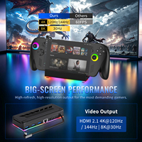 Station d'accueil TV 4K 120Hz 2.1 LAN 100W PD Charge rapide RGB pour console portable et appareils portables
