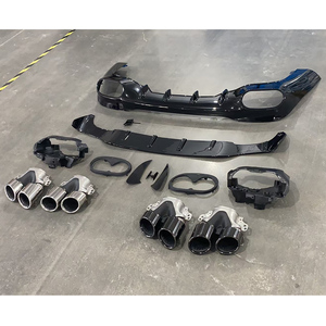 Kit d'assemblage de pare-chocs avant et arrière avec calandre, pour <span class=keywords><strong>Mercedes</strong></span> benz, classe <span class=keywords><strong>CLA</strong></span>, W118, modèle CLA45s, <span class=keywords><strong>AMG</strong></span> - Product Image 6
