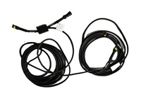 Faisceau de câbles avec connecteur 8 broches et relais-fusible 25A pour moto, automobile, véhicule électrique et moissonneuse-batteuse