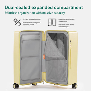 Valigia Trolley con Serrature TSA, Nuovo Design 2025, 20 24 26 Pollici, Bagagli Grandi, Valigie Rigide e <span class=keywords><strong>Borse</strong></span> - Product Image 5