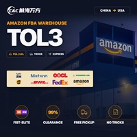 Agent d'expédition express TOL3 FBA 9240 Fremont Pike PERRYSBURG OH 43551 Expédition maritime DDP LCL FCL Chine vers les États-Unis Transitaire