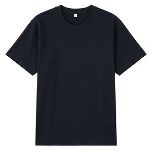 Camiseta de Hombre de Cuello Redondo, 200G, Nueva, Deportiva y Casual, de Verano, Color Sólido, Manga Corta, Versión Regular, 100% Algodón - Product Image 2