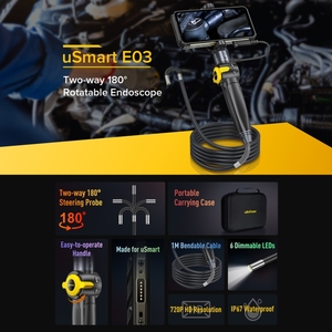 Nuevo: Endoscopio Giratorio <span class=keywords><strong>Ulefone</strong></span> USmart E03, Resistente al Agua IP67, Compatible con Armor 24 / 21 / 19 / <span class=keywords><strong>18T</strong></span> / <span class=keywords><strong>18T</strong></span> Ultra / Armor Pad - Product Image 3