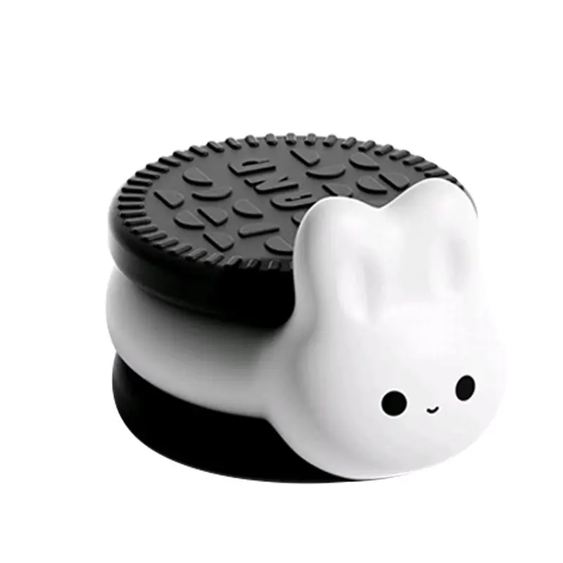 Cynrin dễ thương Bunny tap kiểm soát mềm Silicone ánh sáng ban đêm dễ thương Biscuit Cookie Bunny ánh sáng ban đêm