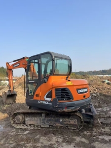 Prix d'usine – Mini-excavatrice Doosan DX60-9c d'occasion de 6 tonnes, haute qualité, modèles DH55, DH60-7, DH70, DH80, DH150 – Excavatrices d'occasion en Chine - Product Image 3