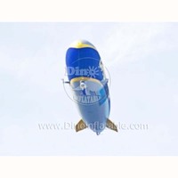 Ballon gonflable d'hélium de boule de vaisseau spatial de ballon de dirigeable de style moderne avec la lumière menée à vendre