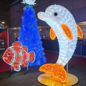 Lampe LED 3D Mignonne en Forme <span class=keywords><strong>de</strong></span> Pingouin, Éclairage Étanche en Forme d'Animal pour Décoration Extérieure <span class=keywords><strong>de</strong></span> Noël, Jardin, Aquarium, Centre Commercial - Product Image 3