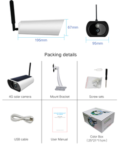 <span class=keywords><strong>Camera</strong></span> năng lượng mặt trời công suất cực thấp Y9 4G Ống kính góc siêu rộng 2g2p hỗ trợ phát hiện PIR mô phỏng 3D và hành trình tự động - Product Image 6