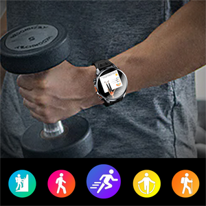 Montre intelligente Rohs originale avec carte SIM et appareil photo, montre intelligente ronde Android 8.1 Ultra H18 Smartwatch 5g 2024 pour garçons - Product Image 5