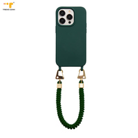 Coque de téléphone en gel de silicone souple Candy 2026 pour iPhone 15 14 13 12 11 Mini Pro Max, housse de téléphone portable, sangle de téléphone