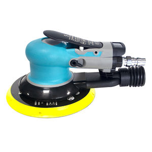 Ponceuse de paume orbitale à air à double <span class=keywords><strong>action</strong></span> assistée par vide avec <span class=keywords><strong>sac</strong></span> de collecte de poussière et tuyau intégrés - Product Image 1