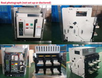 Vente d'usine 4P 3200A 4000A disjoncteur à air disjoncteur ACB de type étirable