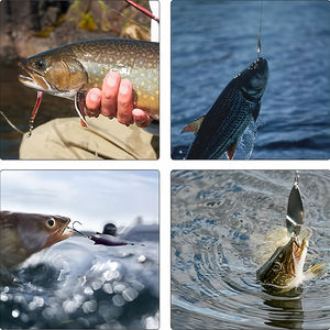 Nouveau métal truite cuillère appât 43mm 5.2g lumineux Fisheye et dos impression 3D modèle métal cuillère basse truite Fishinig leurre - Product Image 6