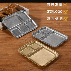 Vassoio per Salse e Condimenti Integrato in Acciaio Inox 304, Design Retrò Coreano, per Barbecue - Product Image 5