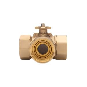 Chất lượng cao 12V 24V DC 2/3 cách thông minh mini RS485 van động cơ điện hoạt động điều khiển nước dòng chảy Brass điện bóng van - Product Image 4