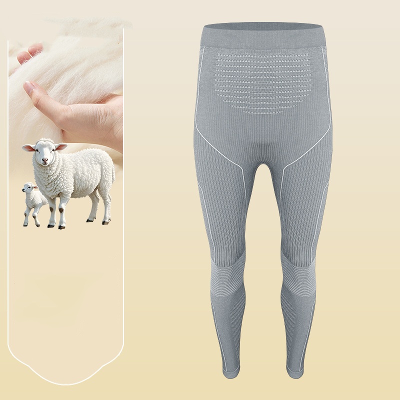 Pantalon gris blanc clair