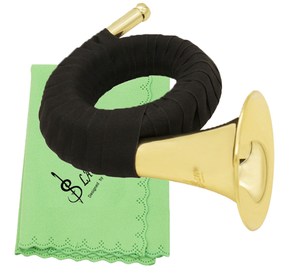 Atacado Grande Golden Hunting Horn French Horn com Flat Bb Key Latão Instrumentos de sopro - Product Image 5