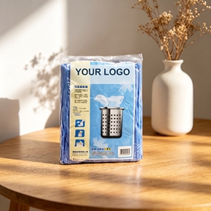 Bolsa de filtro perforada desechable de plástico para fregadero de cocina, colador para filtración de residuos del fregadero - Product Image 1