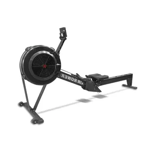 Shengqi Factory Directly Supply Gym Equipment Magnetic Air Rower Seated Row Machine Air Rowing Machine