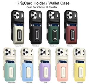 Mới Đến Đa Chức Năng Chủ Thẻ Ví Chân Đế Điện Thoại Trường Hợp Đối Với <span class=keywords><strong>iPhone</strong></span> 17 Pro Max 17 Không Khí 16 Pro 15 Cộng Với 14 13 12 11 - Product Image 6