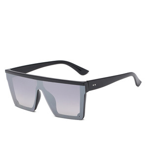 Lunettes <span class=keywords><strong>de</strong></span> <span class=keywords><strong>soleil</strong></span> une pièce à grande monture, <span class=keywords><strong>tendance</strong></span>, mode rétro, couple, pour hommes, vente en gros, <span class=keywords><strong>2022</strong></span> - Product Image 4