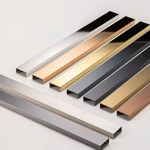 Misumi Modern Design Stainless Steel Accessories Tile Trim Edge Walls <strong>Corners</strong> Household <strong>Aluminum</strong> Alloy - Product Image 1