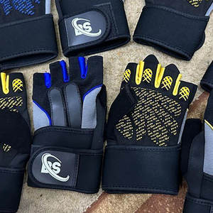 Guantes de Levantamiento de Pesas para Gimnasio, con Correa de Muñeca Ajustable Ligera, Logotipo Personalizado, Servicio OEM - Product Image 6