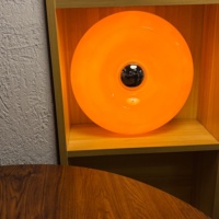 Lampe de table mignonne en forme de donut, à piles, en verre, à intensité variable par toucher, sans fil, IP20, pour intérieur, pour la maison