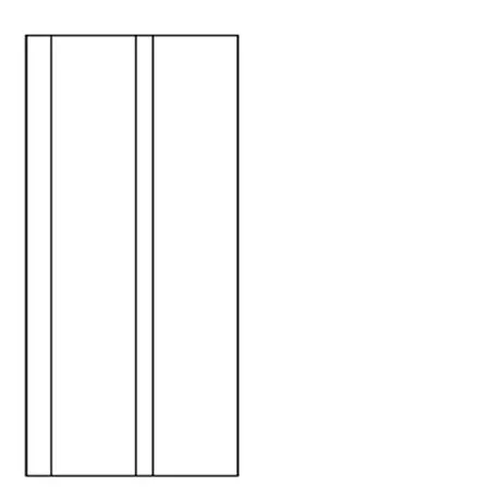 W-VC50-10 Panel Dinding Interior Bambu