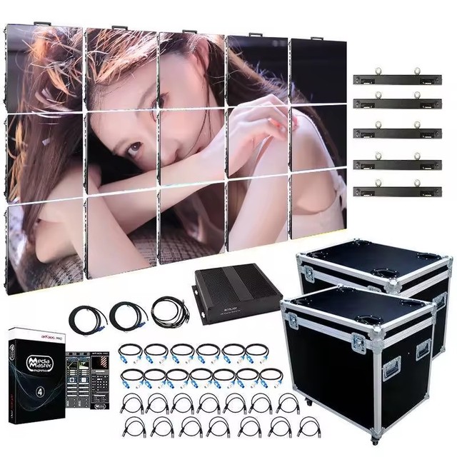 muenled P3.91 Nightclub Bar DJ Booth LED Screen for Outdoor Video Walls