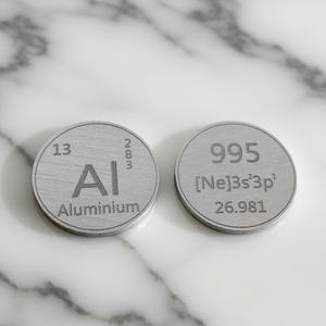 Disque métallique en zinc de 1 pouce, table périodique, chimie, cadeau éducatif scientifique - Product Image 3