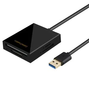 USB3.0からSD/TF/CF/MSカードリーダーUSB3.0ハブアダプターケーブルメモリカードリーダーusb