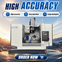 Centre d'usinage vertical CNC ShanDong HR Large VMC1370, course de 1300 mm, machine de fraisage industrielle 3 axes