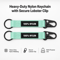 Cordon de cou pour badge d'identification, cordon personnalisé en polyester, cordon de poignet personnalisé avec logo, cordons tissés personnalisés