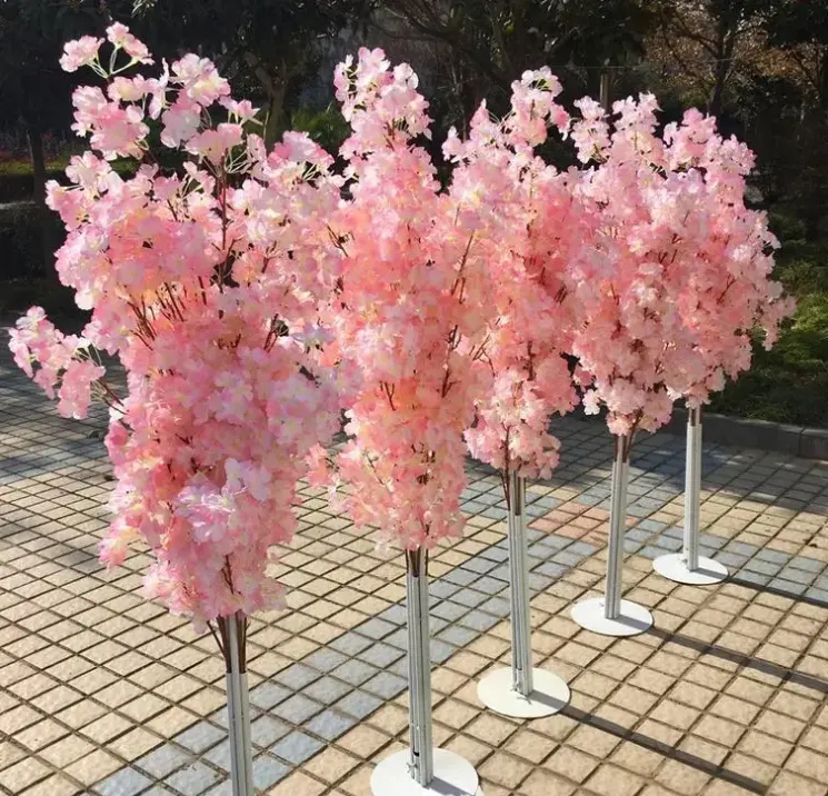 Fabrik gemacht Seide Kirschblüten künstliche Blume Hochzeit künstliche Blume für Party Dekoration