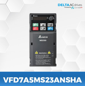 ไดรฟ์ปรับความถี่ Delta MS300 VFD7A5MS23ANSHA สามเฟส 200~240V 1.5KW - Product Image 1