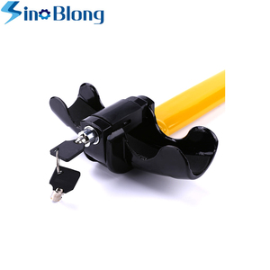 Portable universel antivol voiture Auto sécurité rotatif volant <span class=keywords><strong>serrure</strong></span> clé de conception à clé croisée - Product Image 2