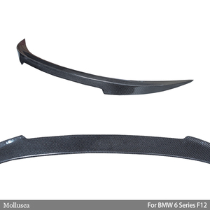 For 6 Series Convertible 2Door/F12 M6 V Style Carbon Fiber <b>Rear</b> <b>Spoiler</b> Trunk Wing 2011-2018 - Product Image 4