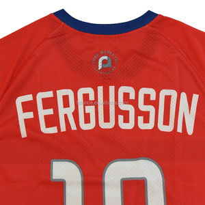 Pure <span class=keywords><strong>2023</strong></span> personalizado al por mayor sublimación México béisbol Jersey camisa Unisex dos botones impresión malla mejores uniformes de béisbol - Product Image 5
