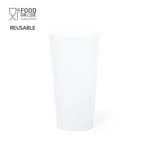 Vaso de PP YONRAX de 400 ml, merchandising personalizado - Product Image 1